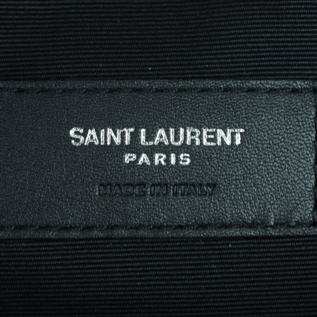 Saint Laurent Monogram Nylon Belt Bag Interior Stamp