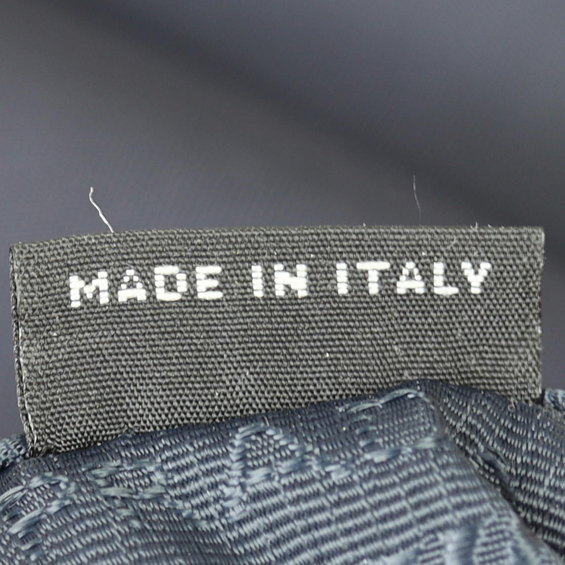 Prada Re-Edition 2005 Tessuto Shoulder Bag Interior Stamp