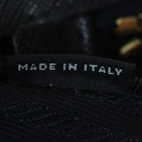 Prada Saffiano Lux Galleria Double Zip Tote Medium Interior Stamp