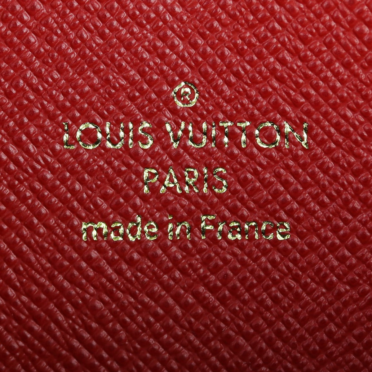 Louis Vuitton Zippy Retiro Wallet Monogram Interior Stamp
