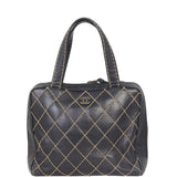 Chanel Wild Stitch Tote | Black