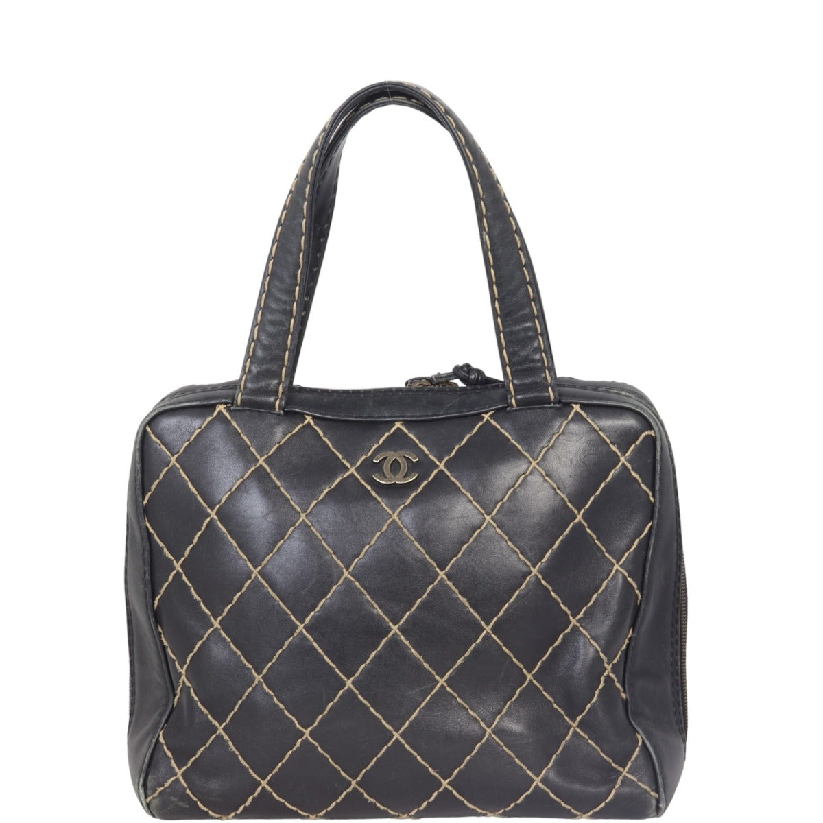 Chanel Wild Stitch Tote | Black