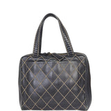 Chanel Wild Stitch Tote | Black