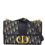 Dior 30 Montaigne East-West Chain Bag Oblique