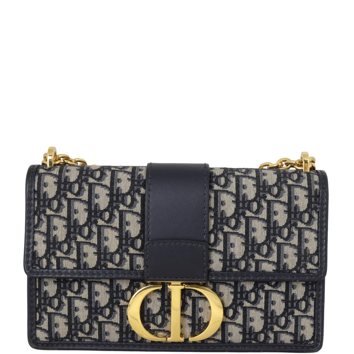 Dior 30 Montaigne East-West Chain Bag Oblique