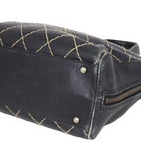 Chanel Wild Stitch Tote | Black