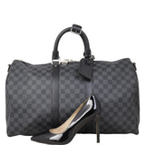 Louis Vuitton Keepall 45 Bandouliere Damier Graphite