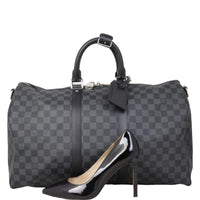 Louis Vuitton Keepall 45 Bandouliere Damier Graphite