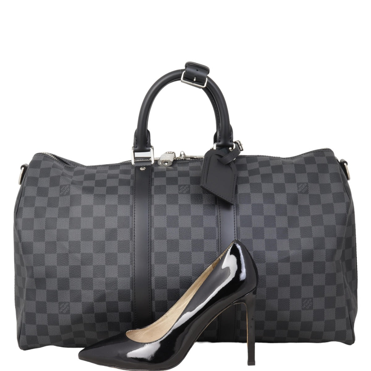 Louis Vuitton Keepall 45 Bandouliere Damier Graphite