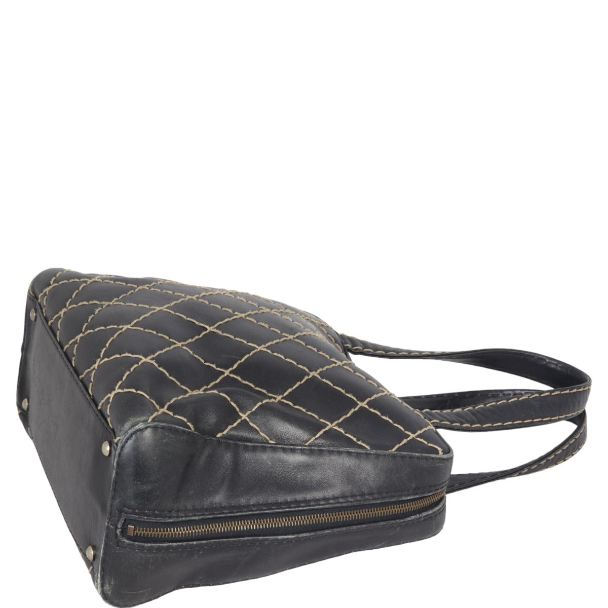 Chanel Wild Stitch Tote | Black