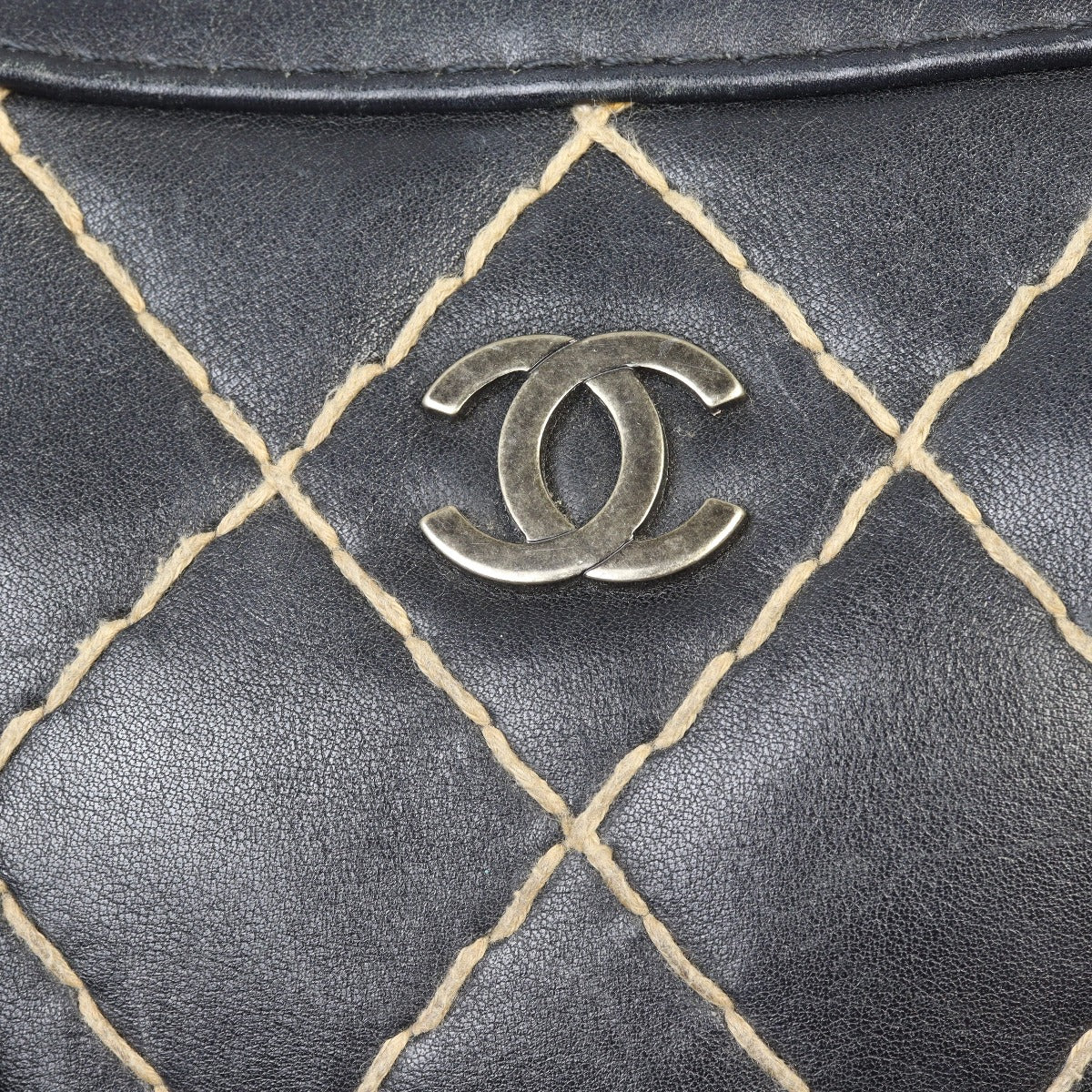 Chanel Wild Stitch Tote | Black