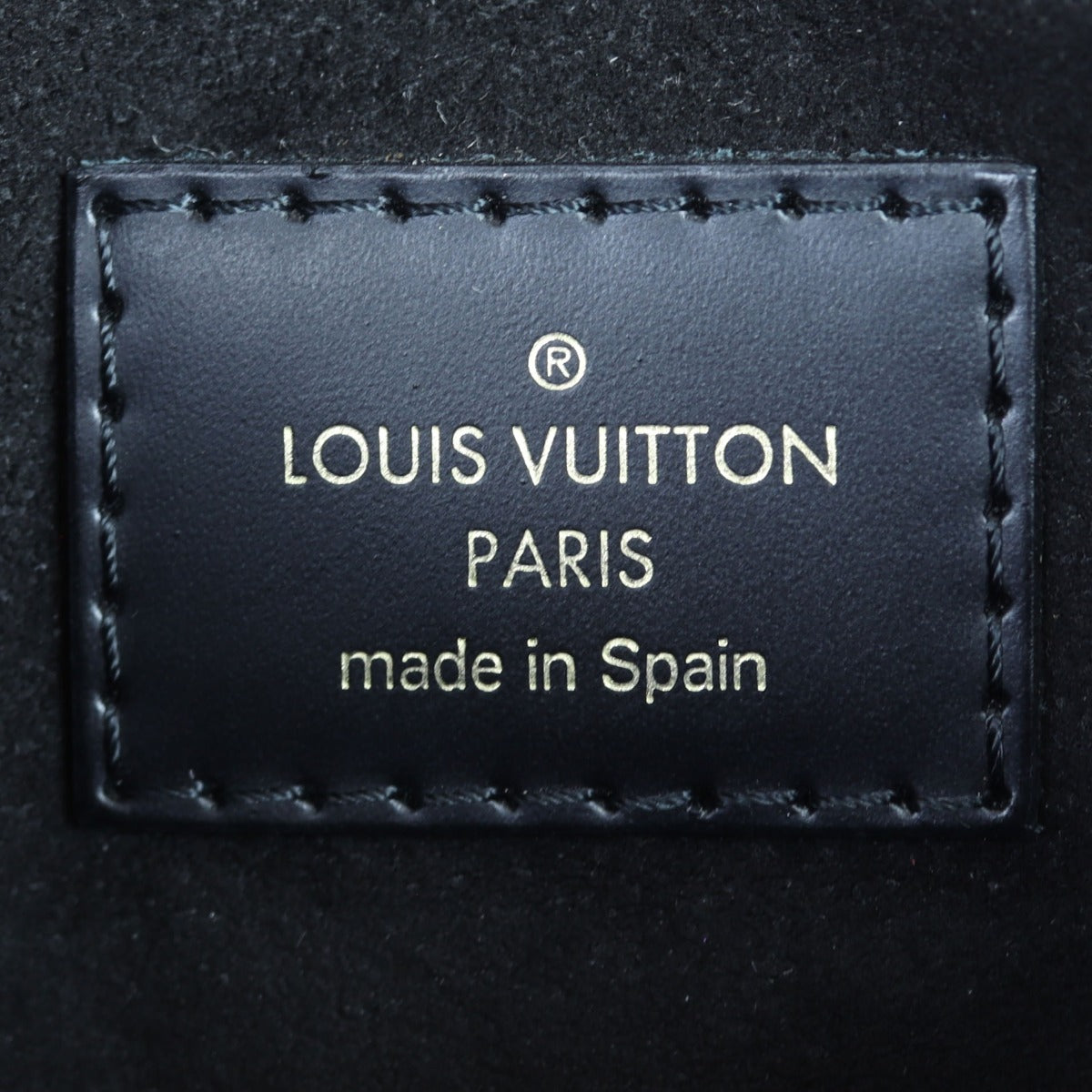 Louis Vuitton Saint Michel Monogram Epi Interior Stamp