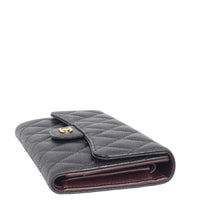 Chanel Classic Flap Long Wallet | Gold Hardware