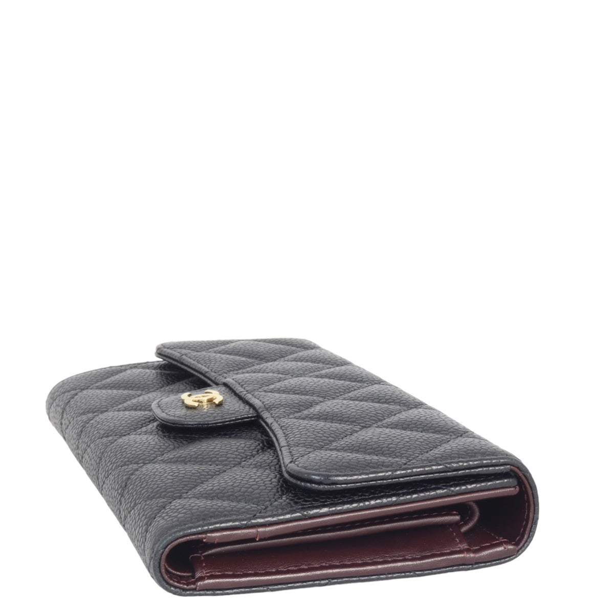 Chanel Classic Flap Long Wallet | Gold Hardware