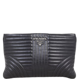 Prada Diagramme Clutch on Chain