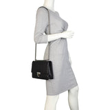 Prada Madras Woven Leather Chain Bag