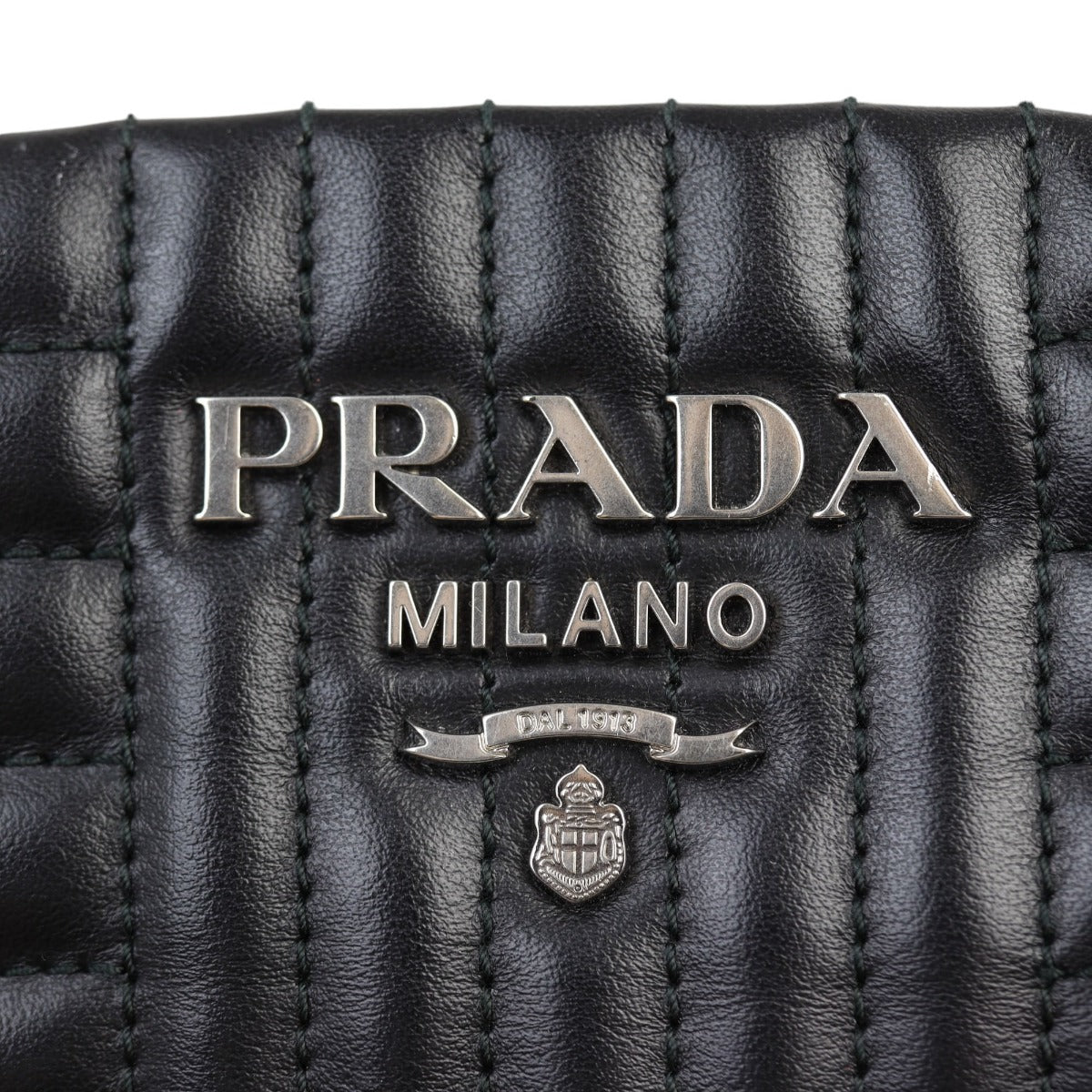 Prada Diagramme Clutch on Chain