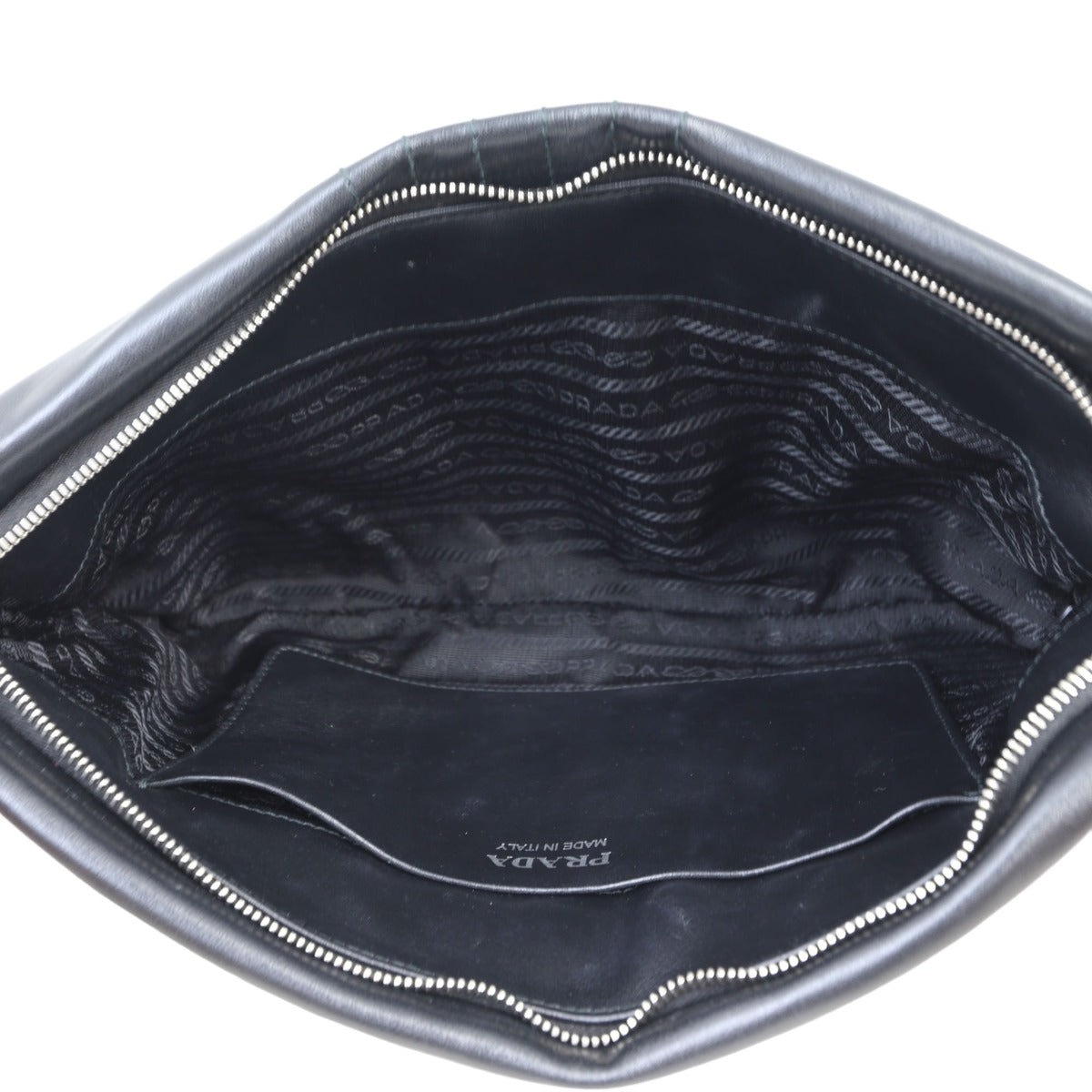 Prada Diagramme Clutch on Chain