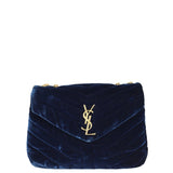 Saint Laurent Loulou Small Velvet