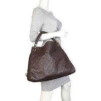 Louis Vuitton Artsy MM Monogram Empreinte | Chocolate Brown