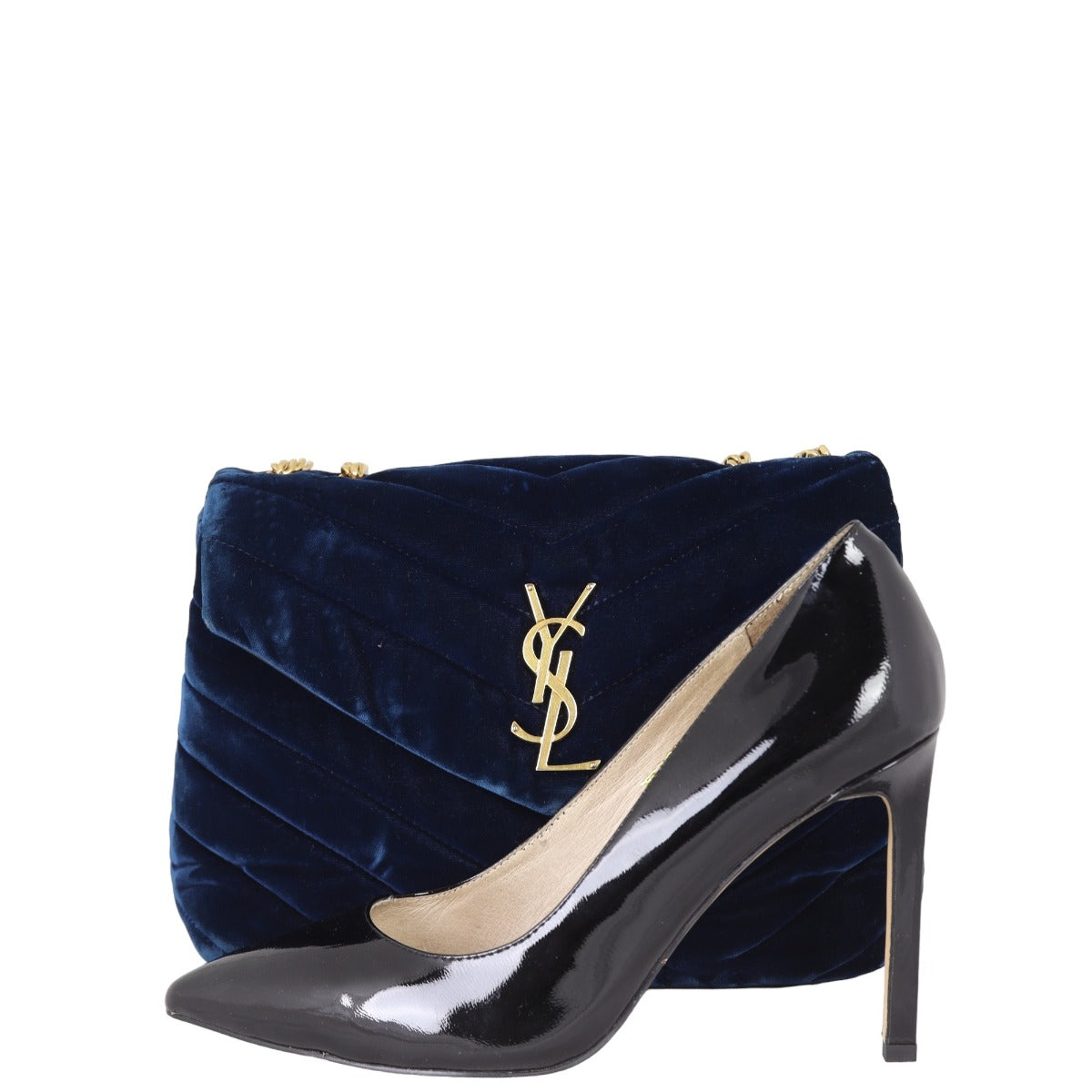 Saint Laurent Loulou Small Velvet