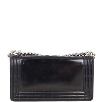 Chanel Boy Old Medium Glazed | Black