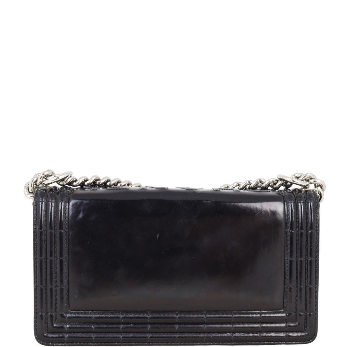 Chanel Boy Old Medium Glazed | Black