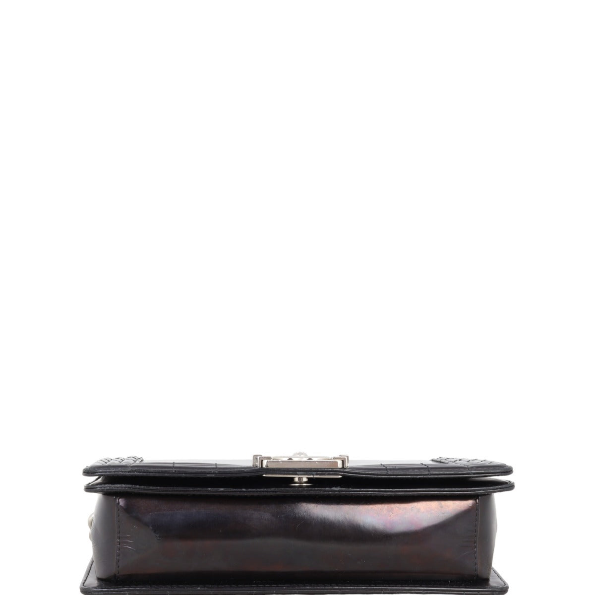 Chanel Boy Old Medium Glazed | Black