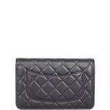 Chanel Classic Wallet on Chain | Black Lambskin Gold