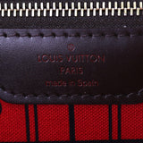 Louis Vuitton Neverfull MM Damier Ebene Interior STamp
