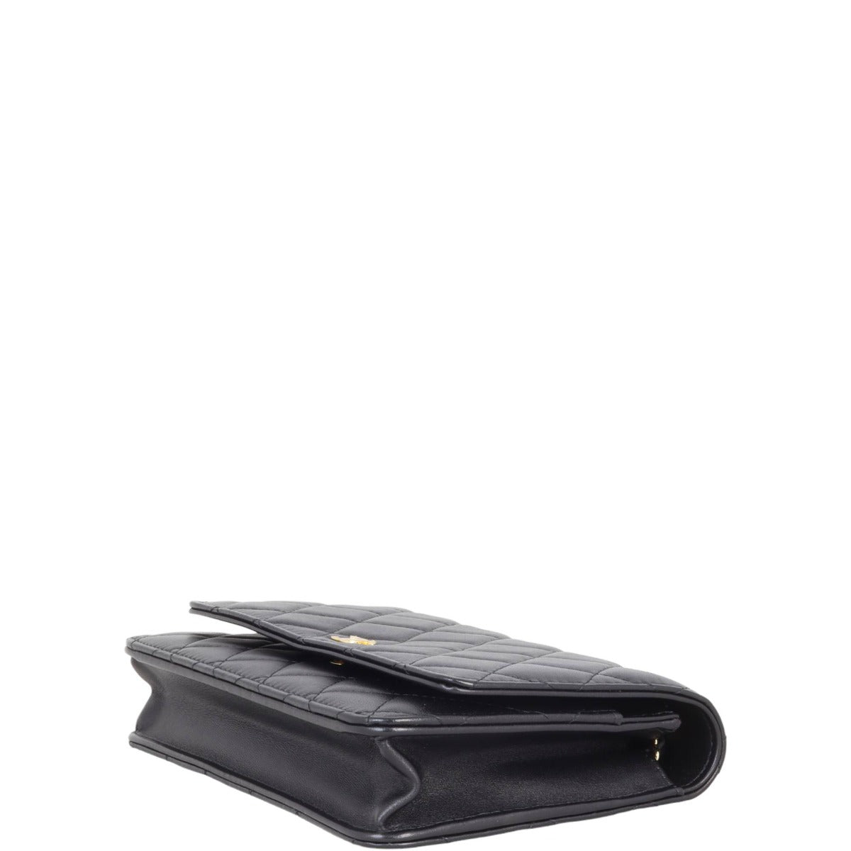 Chanel Classic Wallet on Chain | Black Lambskin Gold