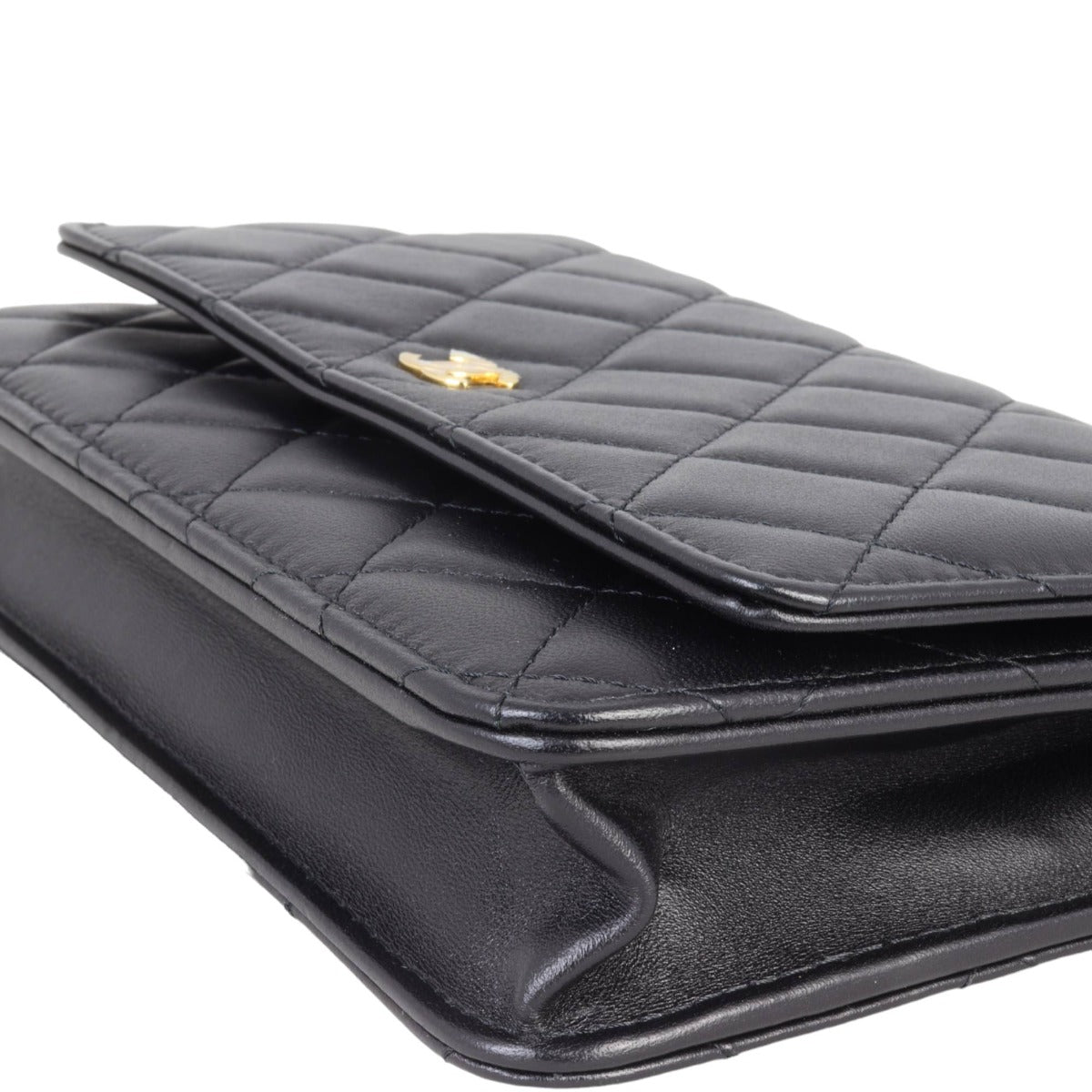 Chanel Classic Wallet on Chain | Black Lambskin Gold