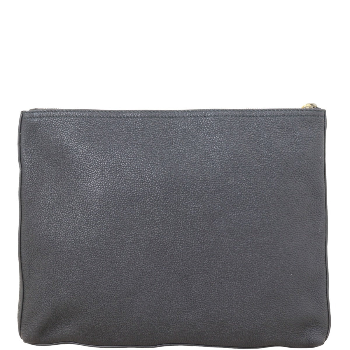 Gucci Logo Print Leather Pouch