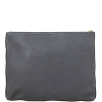 Gucci Logo Print Leather Pouch