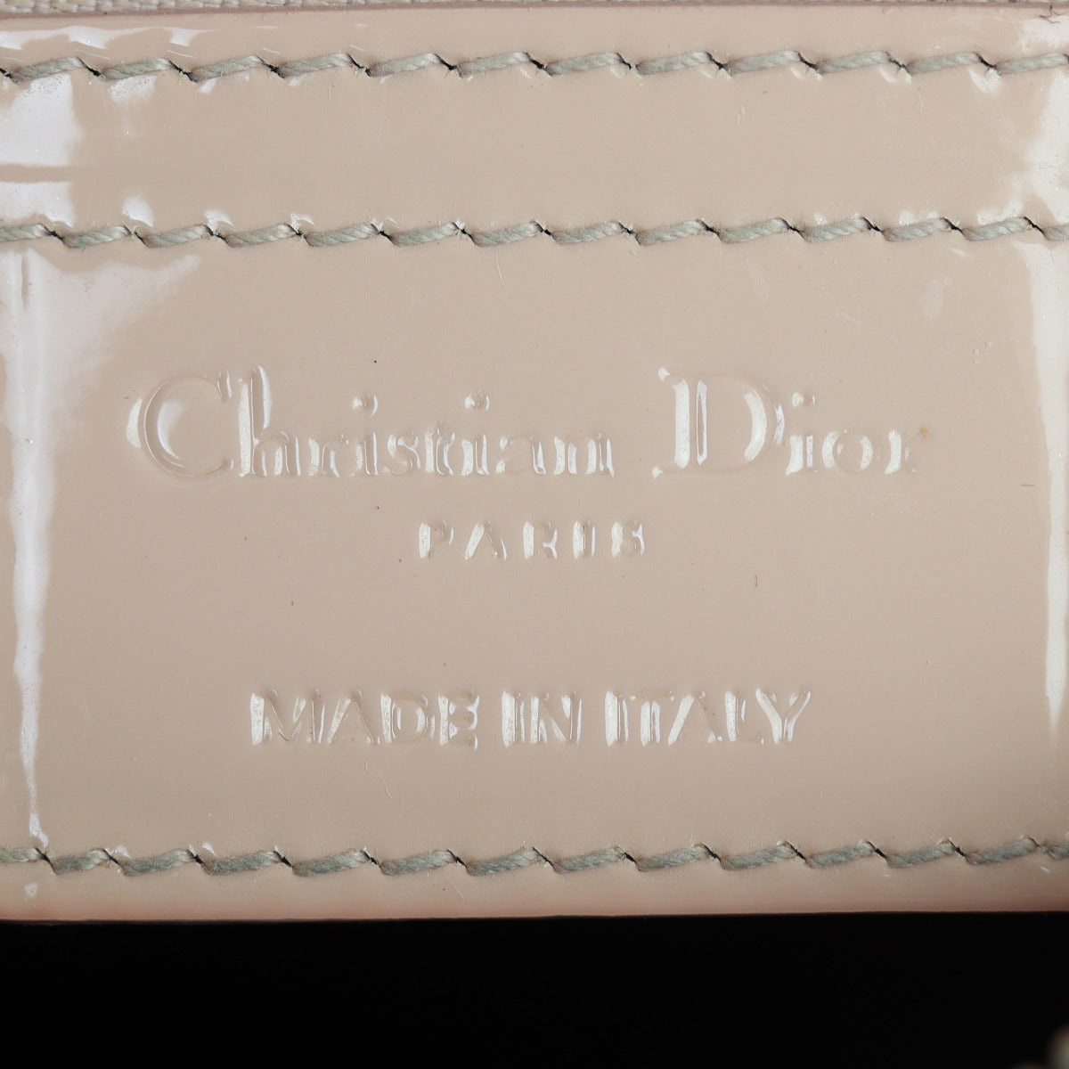 Dior Lady Dior Medium Patent Interior Stamp