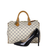 Louis Vuitton Speedy 30 Damier Azur