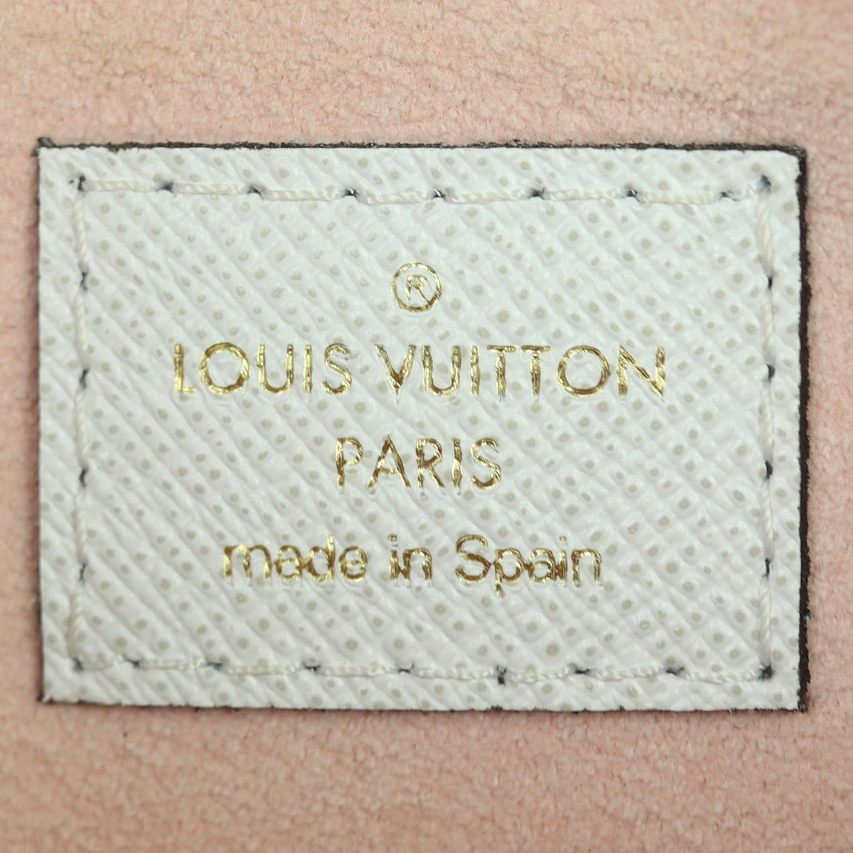 Louis Vuitton Pochette Double Zip Monogram Giant Interior Stamp