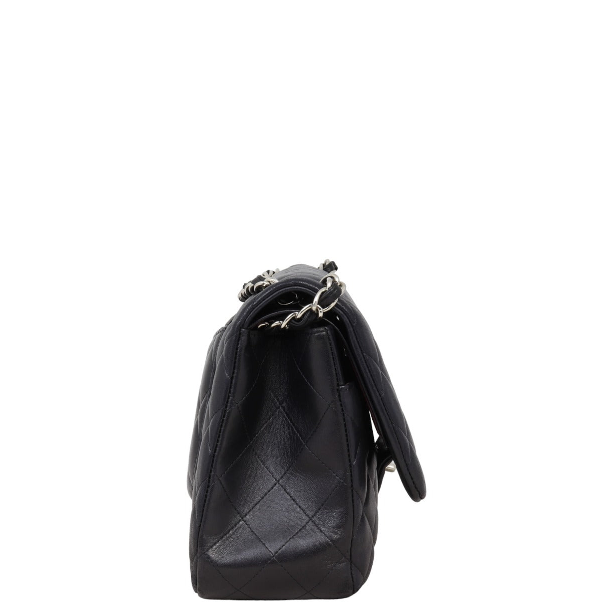 Chanel Classic Double Flap Jumbo | Black Lambskin