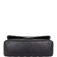 Chanel Classic Double Flap Jumbo | Black Lambskin