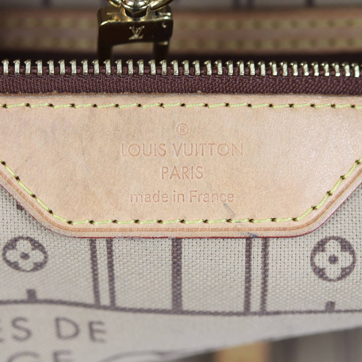 Louis Vuitton Neverfull MM Monogram Stamp