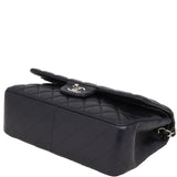 Chanel Classic Double Flap Jumbo | Black Lambskin