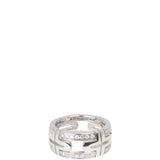 Bvlgari Parentesi 18k White Gold Diamond Band