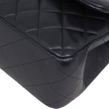 Chanel Classic Double Flap Jumbo | Black Lambskin