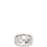 Bvlgari Parentesi 18k White Gold Diamond Band