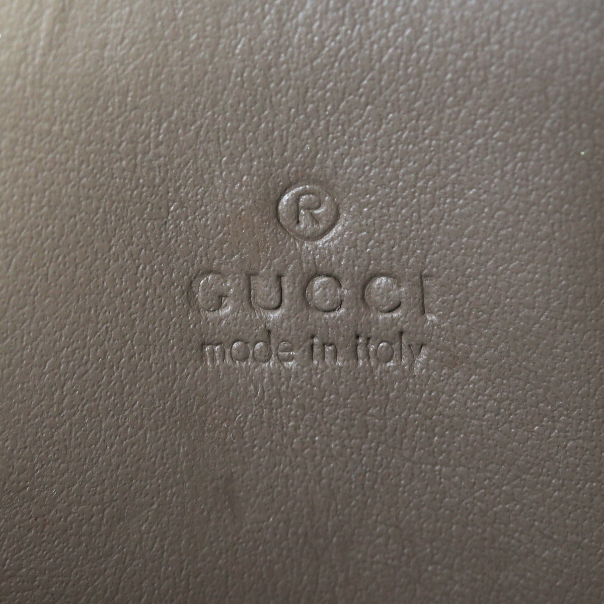 Gucci Dionysus GG Supreme Chain Wallet Interior Stamp