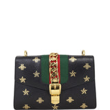 Gucci Sylvie Bee Stars Small Shoulder Bag