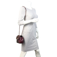 Chanel Chevron Miroir Flap Bag Small