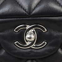 Chanel Classic Double Flap Jumbo | Black Lambskin