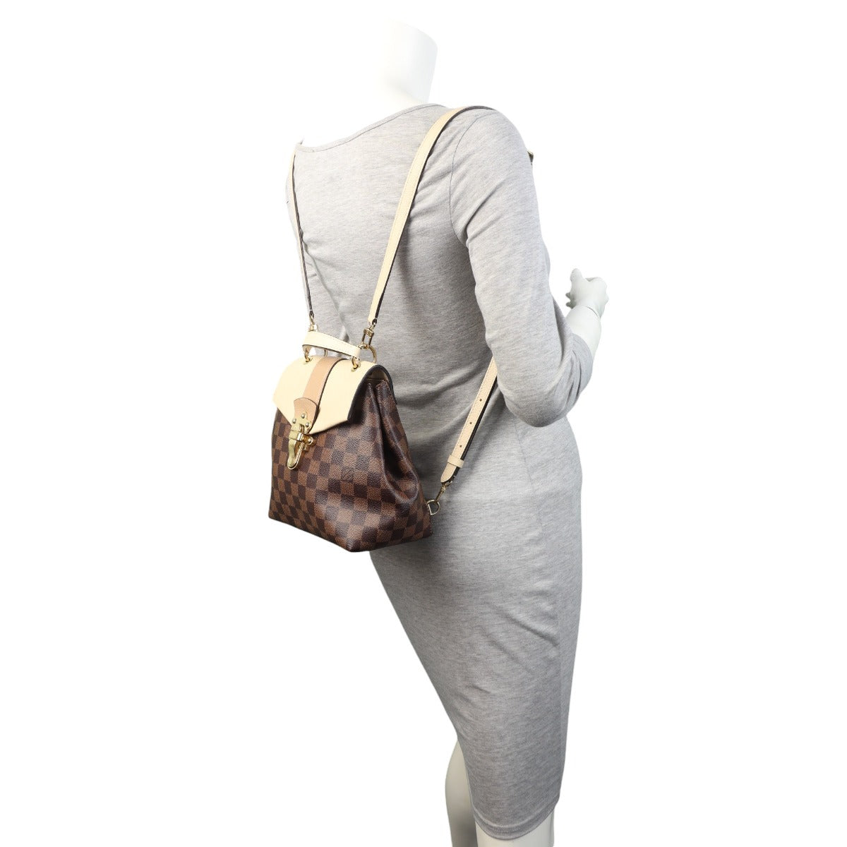 Louis Vuitton Clapton Backpack Damier Ebene