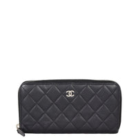 Chanel Classic Zipped Wallet | Black